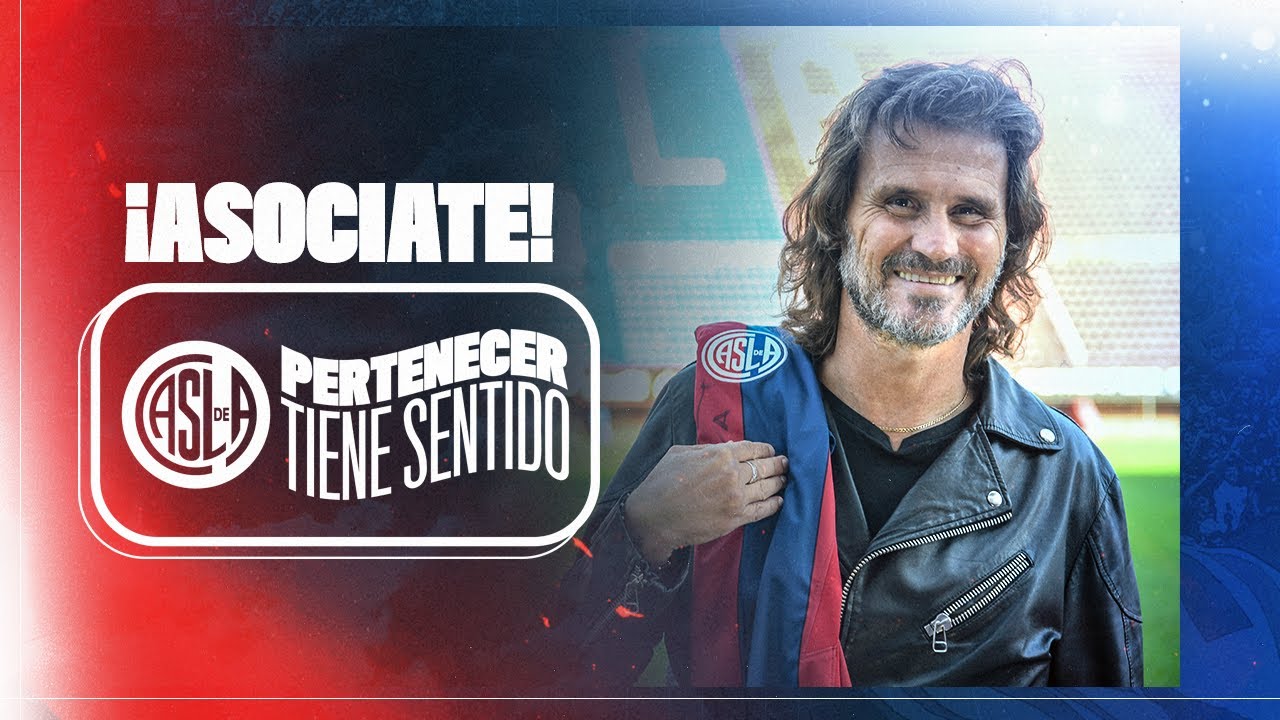 Insúa El Gran Protagonista De La Nueva Campaña De Socios De San Lorenzo Vamos Ciclón 6735