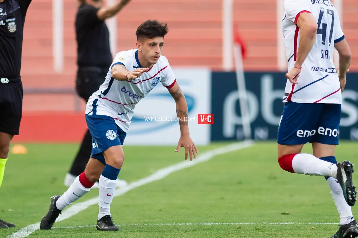 Otro juvenil que volvió, no tuvo lugar y se fue otra vez de San Lorenzo 1 juan ignacio goyeneche