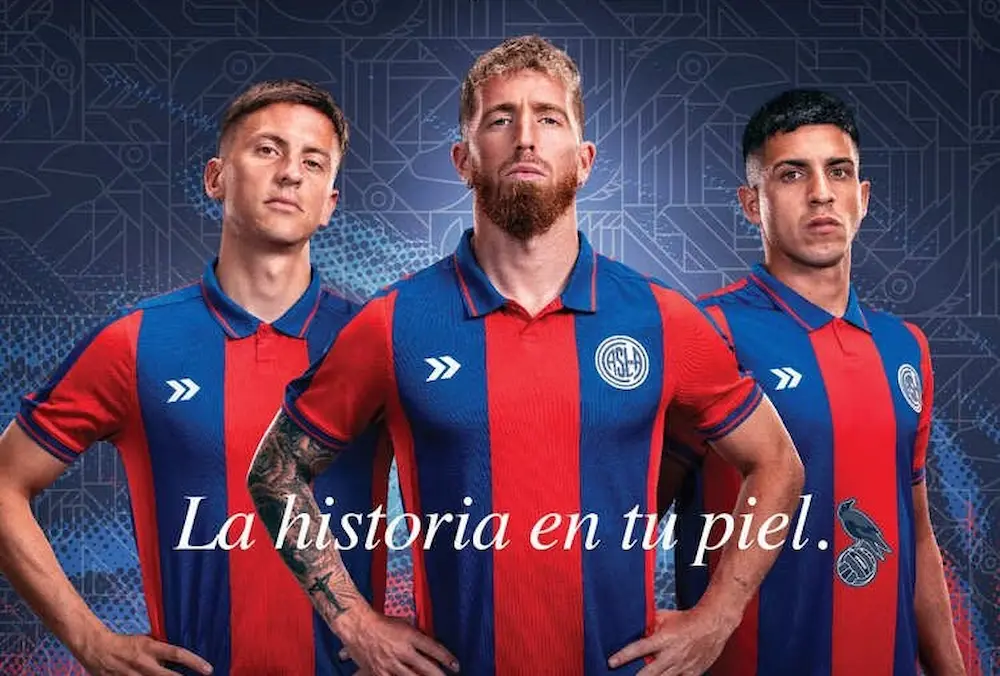 San Lorenzo presentó sus nuevas camisetas 2025 1 nueva camiseta de san lorenzo atomik 2025