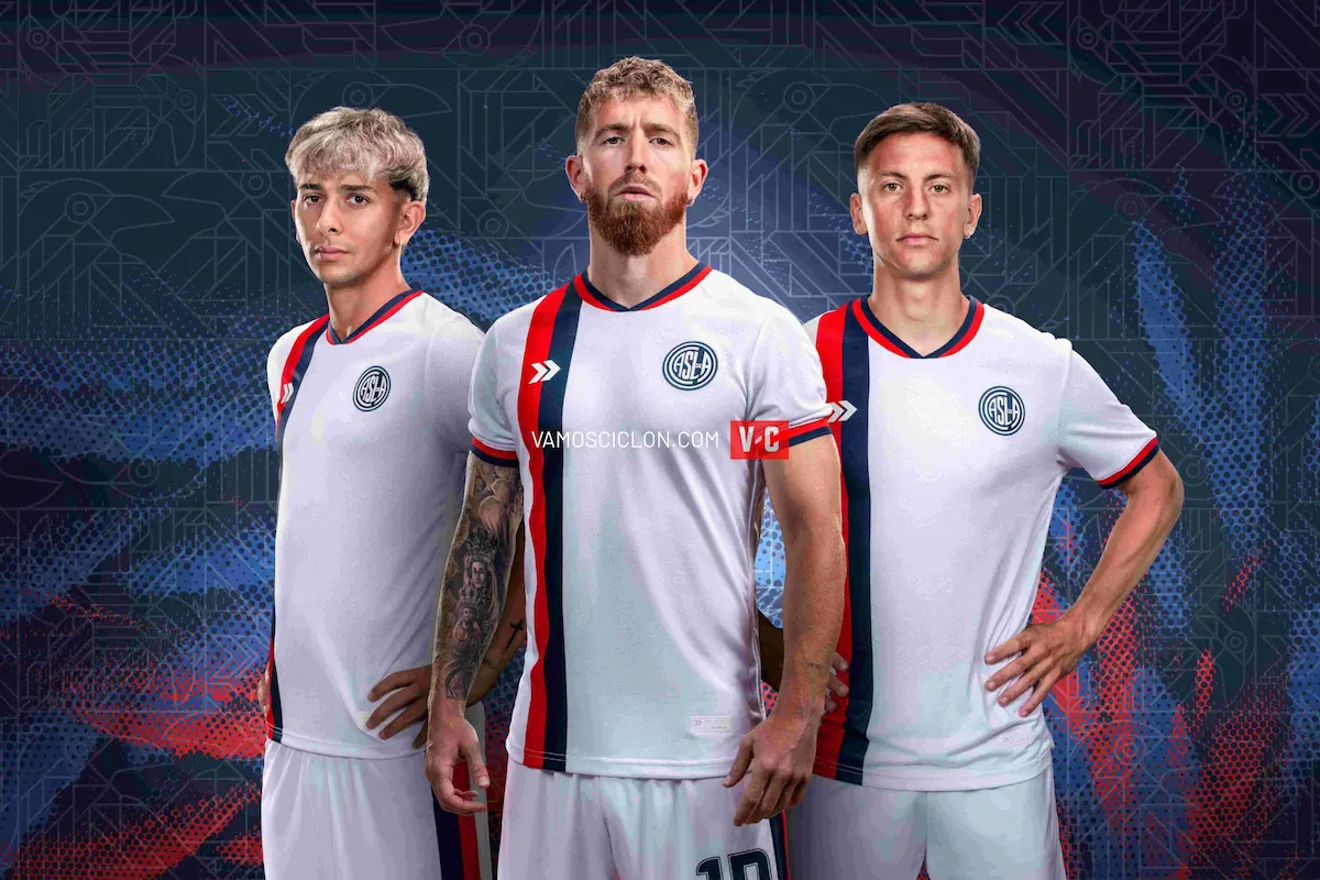 camiseta suplente san lorenzo