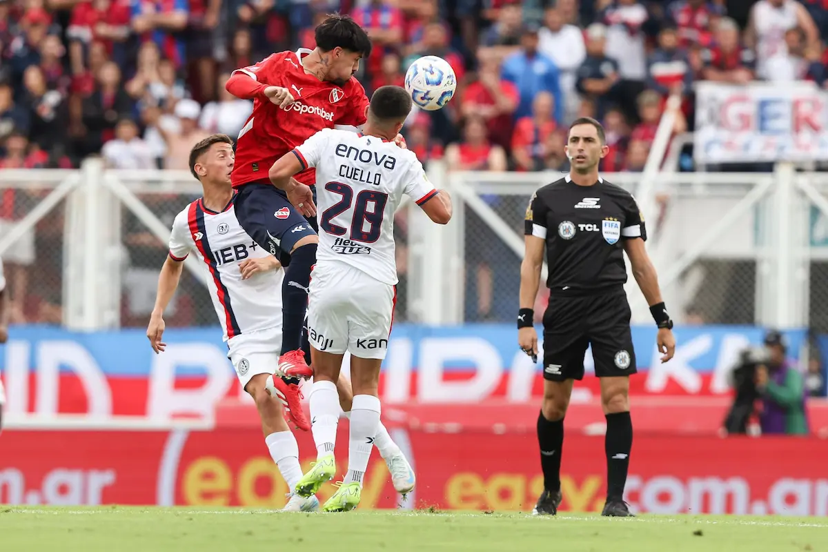 El titular que salió por una molestia muscular y está en duda contra Godoy Cruz 1 Nicolás Tripichio