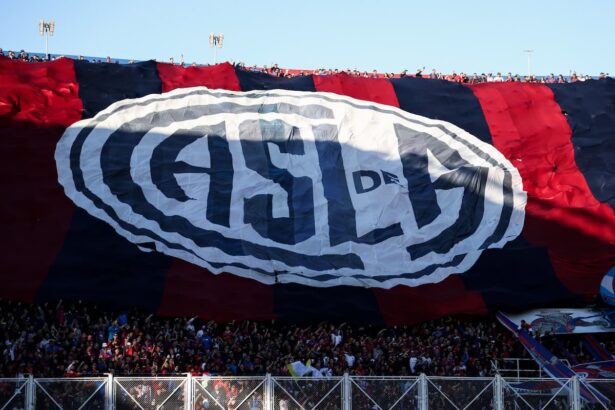 La hinchada de San Lorenzo en todo su esplendor