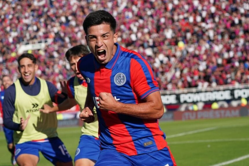San Lorenzo ganó con gol de Cuello sobre la hora y es el primer clasificado a cuartos del Torneo Apertura