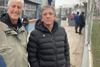 Javier Allievi en la Ciudad Deportiva
