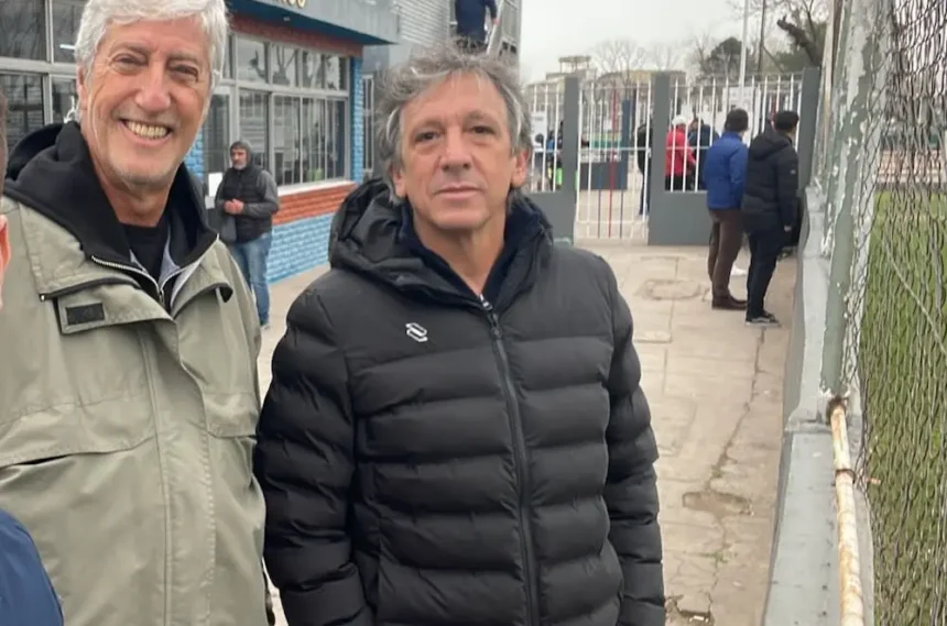 Javier Allievi en la Ciudad Deportiva