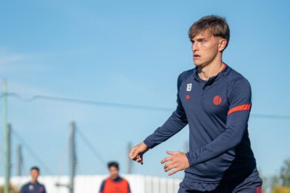Nacho Perruzzi se ganó un lugar: será titular contra Platense