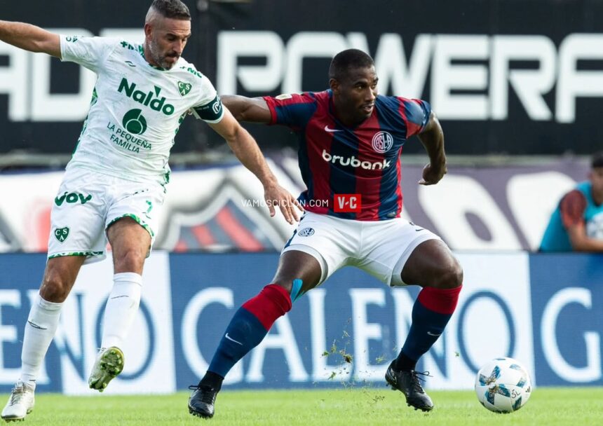 Jhohan Romaña contra Sarmiento, por la Copa de la Liga 2024