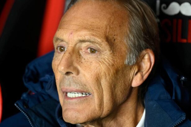 Russo en el partido de San Lorenzo con Argentinos