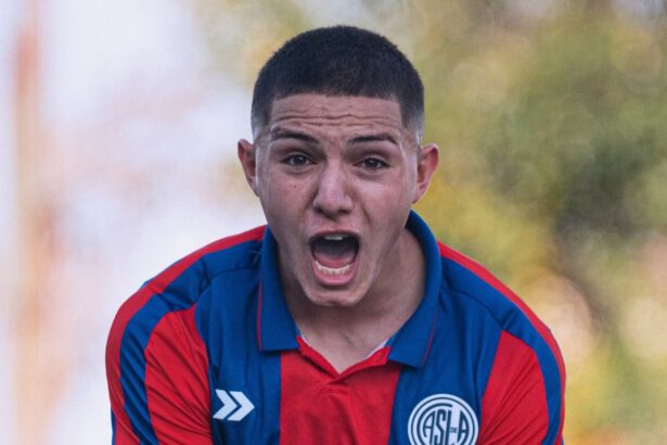 Salinardi marcó el gol de la clasificación de San Lorenzo a los octavos del campeonato de Reserva