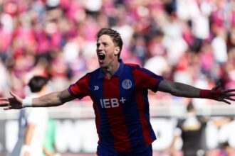 Vombergar, el hombre gol de San Lorenzo