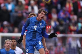 Andrés Vombergar volvió a jugar con su selección