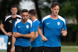 Vombergar con la Selección de Eslovenia