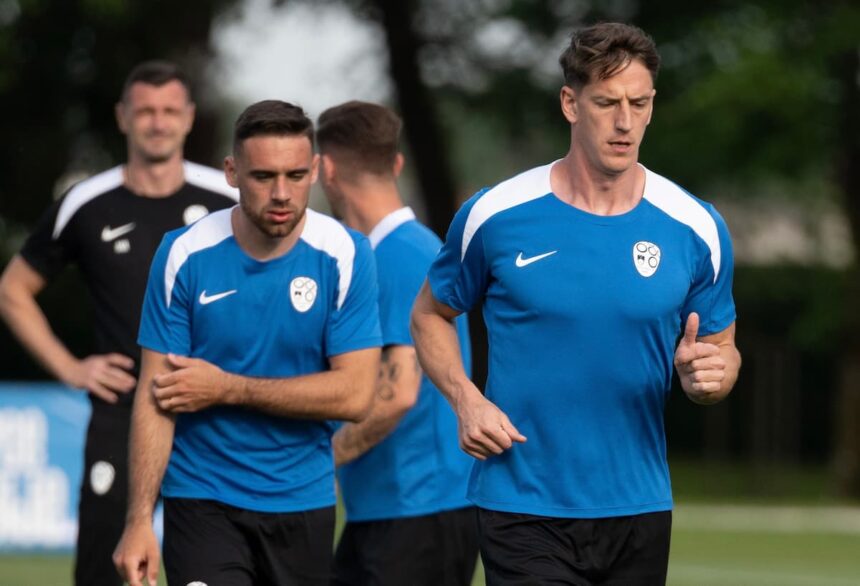 Vombergar con la Selección de Eslovenia