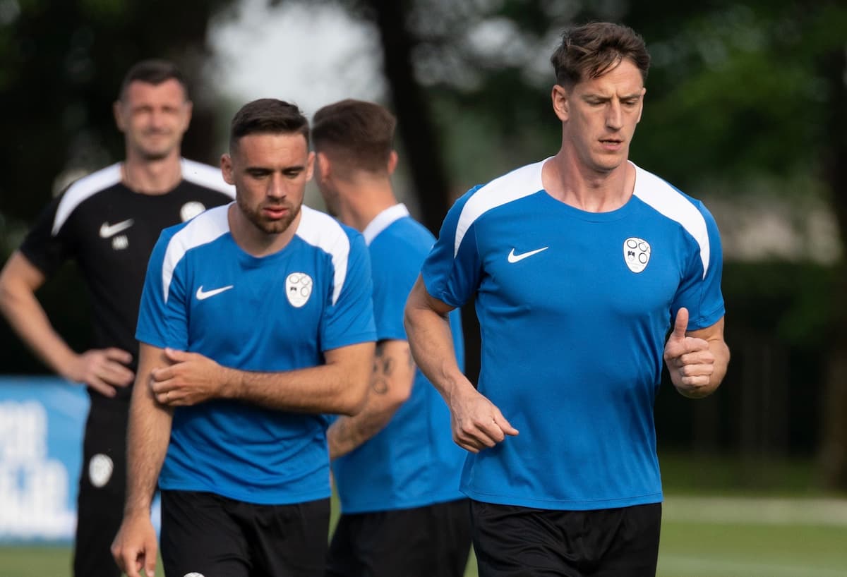 Vombergar con la Selección de Eslovenia