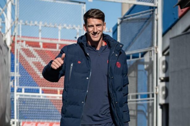 Andrés Vombergar se sumó a la pretemporada