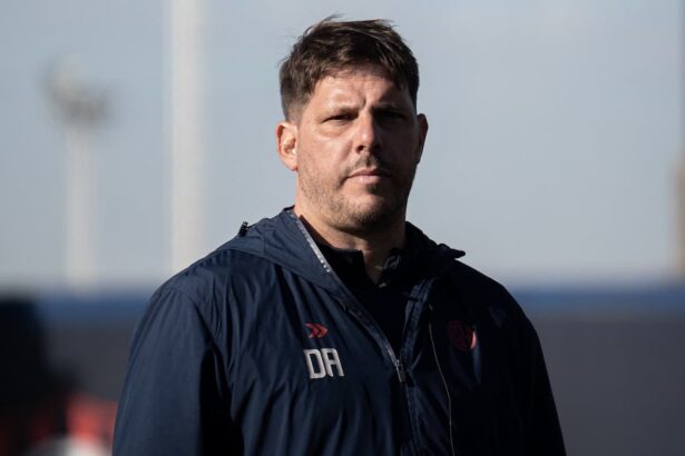 Ayude en el entrenamiento previo al debut de San Lorenzo en el Torneo Clausura.