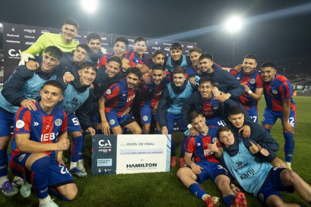 Los juveniles de San Lorenzo bajaron a jugar la final de la Reserva