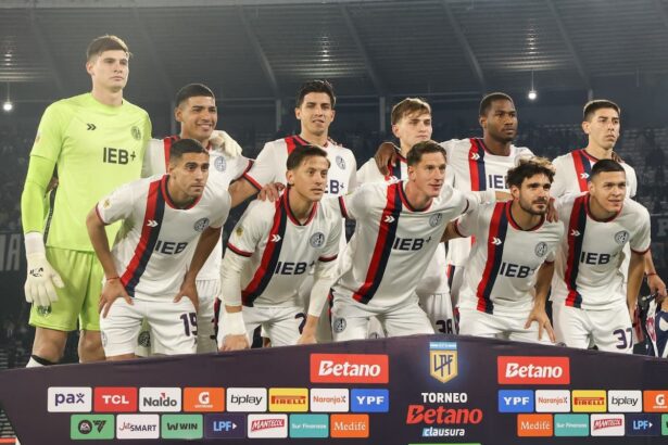 Los 11 de San Lorenzo contra Talleres