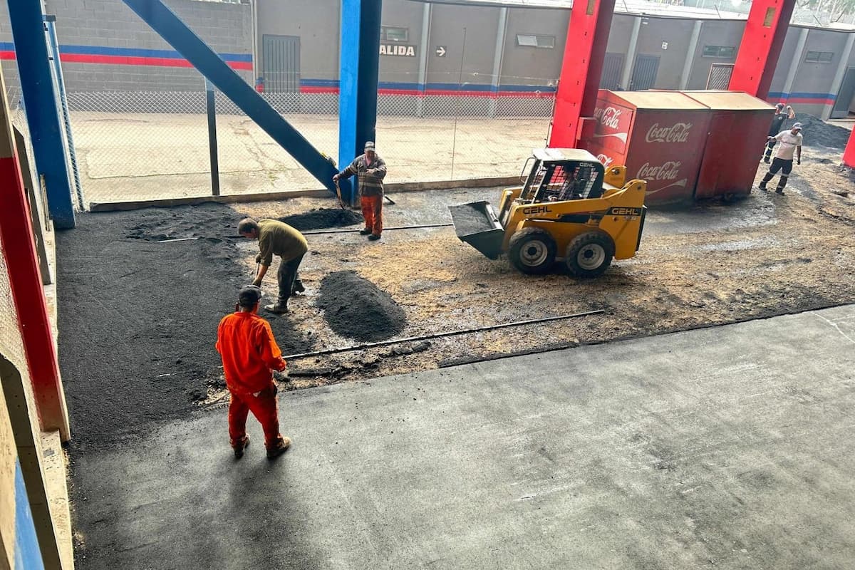 El Bidegain se renueva: nuevas butacas y obras para el debut como local 1 Obras en el Nuevo Gasómetro