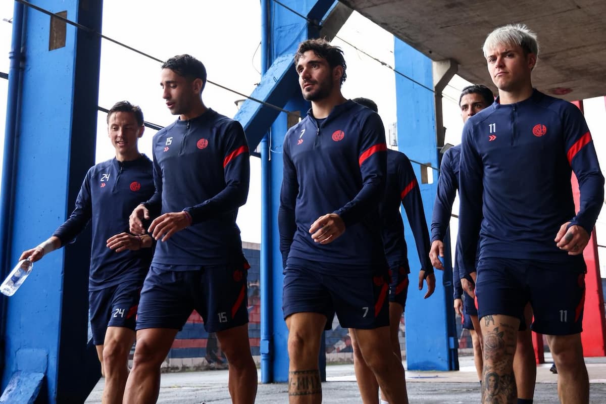 Con ausencias y regresos, los citados de San Lorenzo ante Instituto 1 Entrenamiento de San Lorenzo