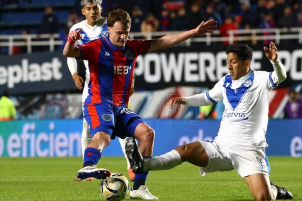 Juan Cruz Rattalino debutó en San Lorenzo ante Vélez