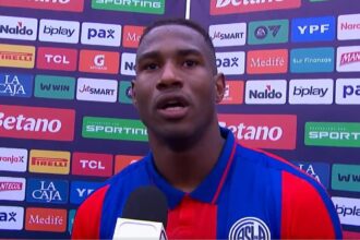 Romaña, caliente con el arbitraje tras la derrota con Platense