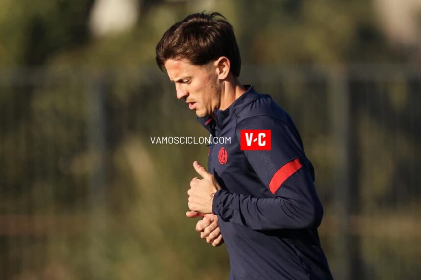 Tripichio está en duda para jugar contra Vélez