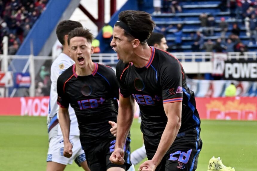 Gol de Cuello para San Lorenzo vs. Godoy Cruz