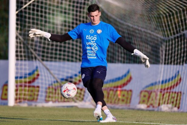 Orlando Gill en la selección de Paraguay