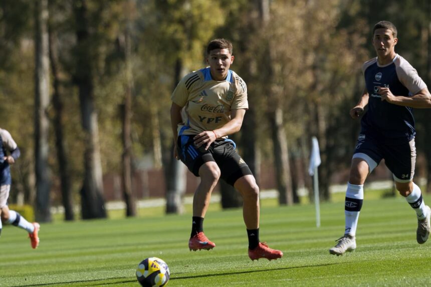Branco Salinardi con la Sub 20