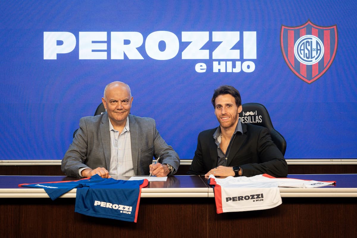 En medio de la polémica, San Lorenzo oficializó al nuevo sponsor que debuta ante Lanús 1 Perozzi e Hijo, nuevo sponsor de San Lorenzo