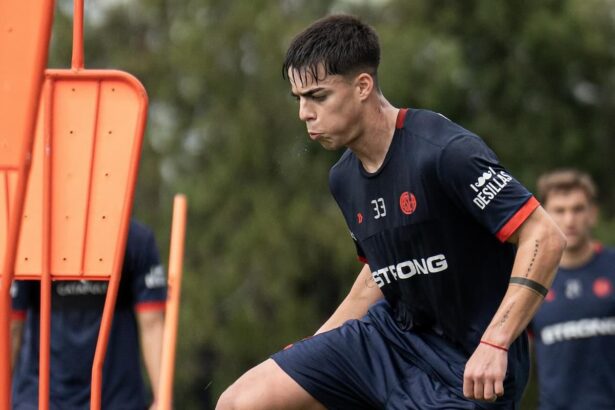 Teo Rodríguez Pagano se reincorporó a San Lorenzo tras el Mundial Sub 20