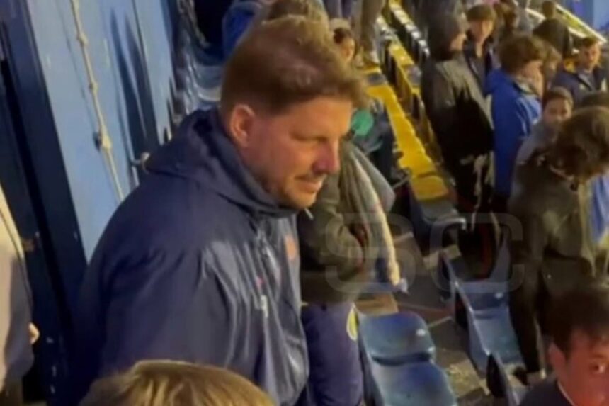 Ayude se cruzó con un hincha de Central