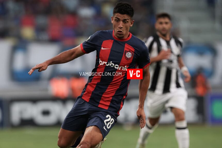 Cuello en San Lorenzo vs Central Córdoba