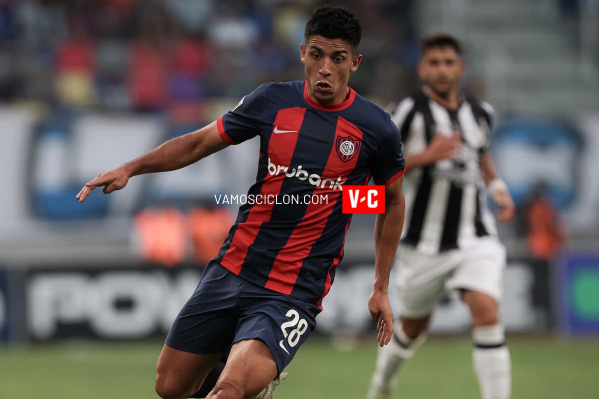 Cuello en San Lorenzo vs Central Córdoba