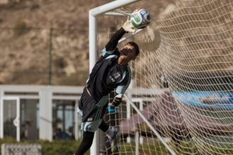 Demián Talavera, sparring de la Selección Argentina