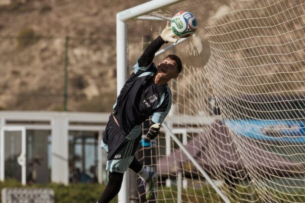 Demián Talavera, sparring de la Selección Argentina