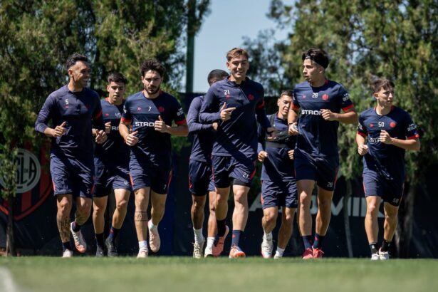 Entrenamiento de San Lorenzo en la Ciudad Deportiva