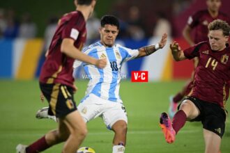 Uriel Ojeda debutó con el pie derecho en el Mundial Sub 17 con Argentina