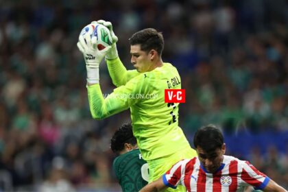 Orlando Gill, titular en Paraguay vs México