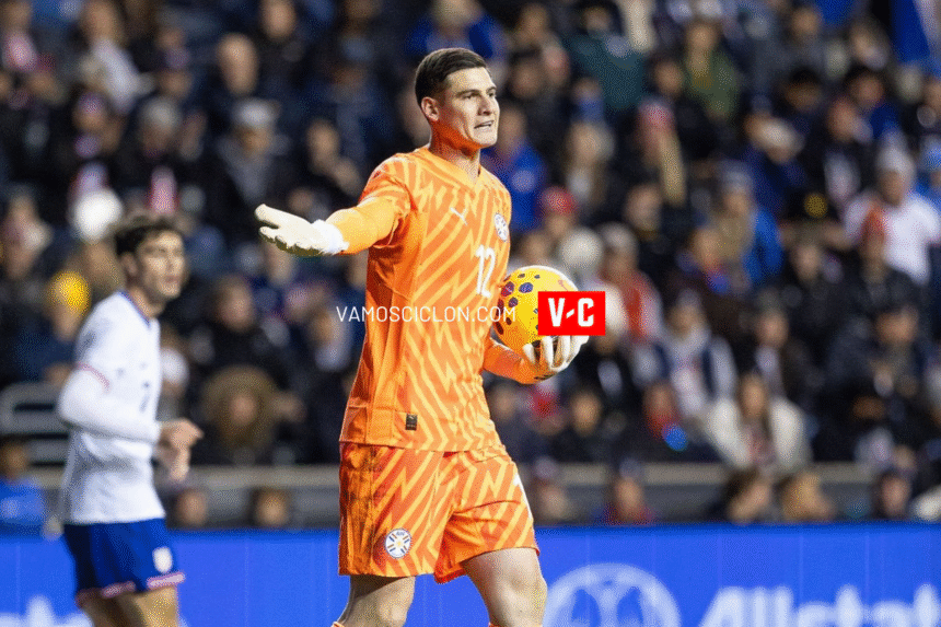 Orlando Gill titular en la selección de Paraguay