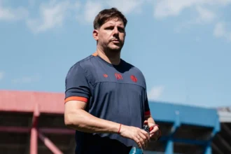 Damián Ayude, el técnico de San Lorenzo