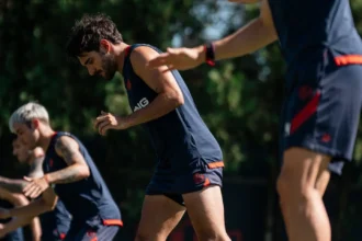 Cerutti en el arranque de la pretempotada de San Lorenzo