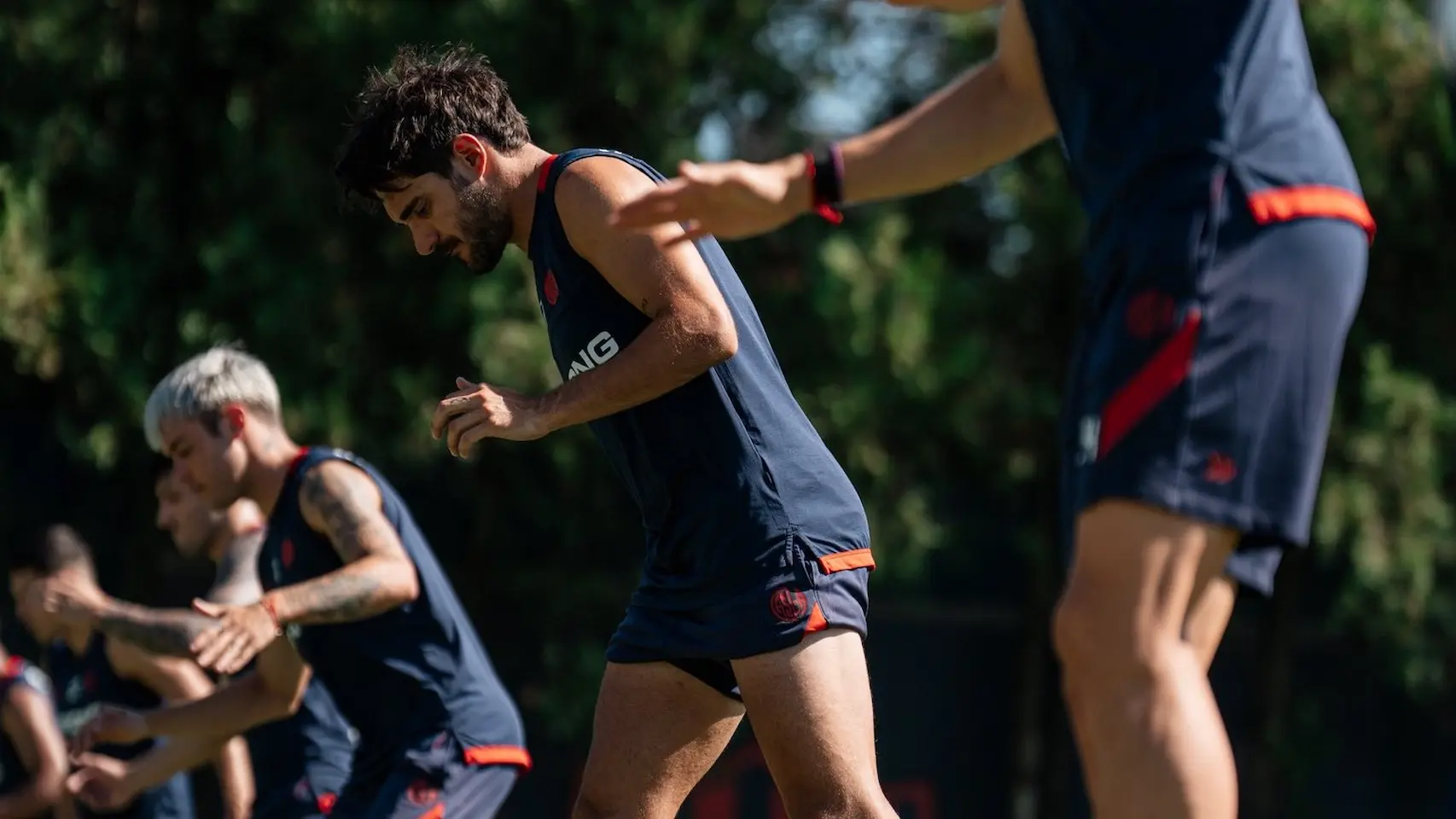 Cerutti en el arranque de la pretempotada de San Lorenzo