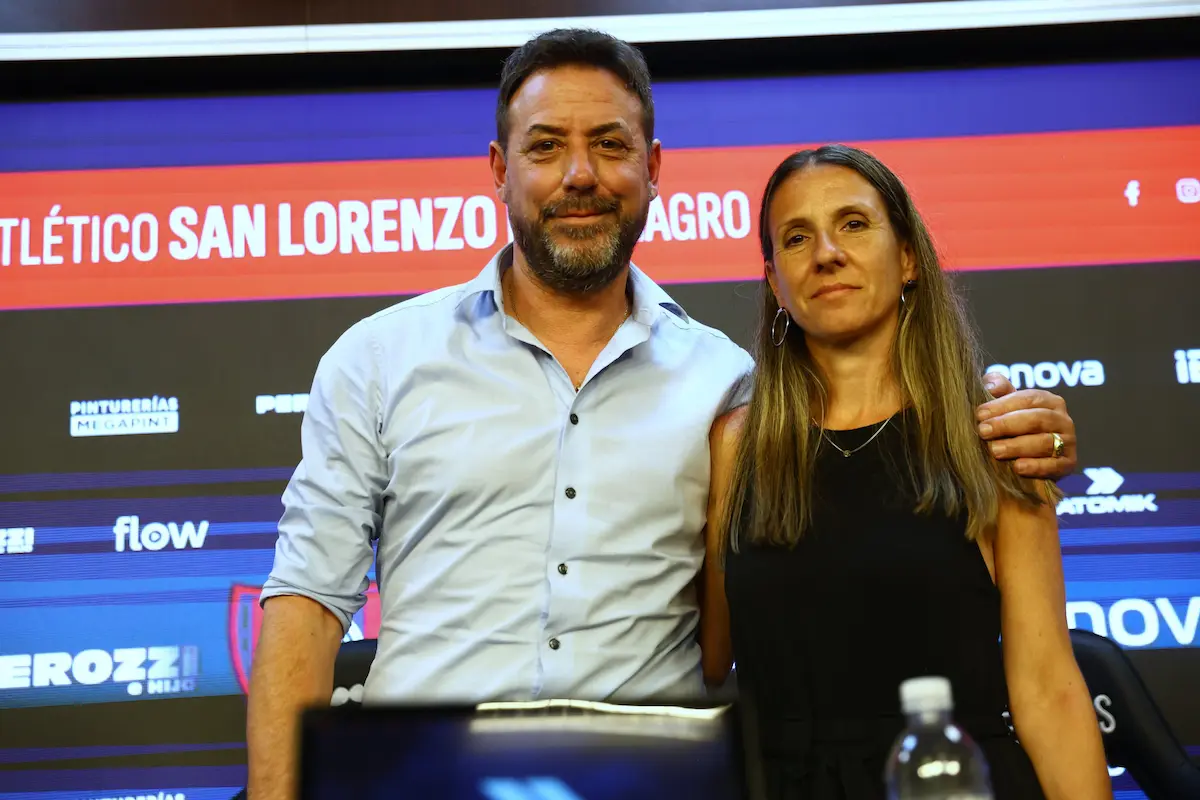 Con sorpresas, los 20 nombres de la Comisión Transitoria de San Lorenzo 1 Costantino y Valeria Carta Moglietta