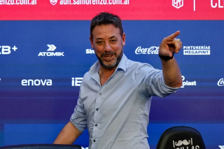 Sergio Costantino, nuevo presidente de San Lorenzo