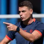 Alan Capobianco, el DT de la Reserva de San Lorenzo