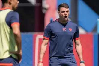 Alan Capobianco, el técnico de la Reserva de San Lorenzo