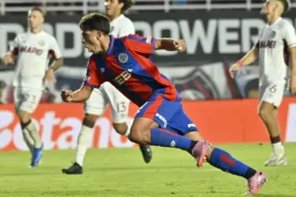 Alexis Cuello, figura de San Lorenzo contra Lanús