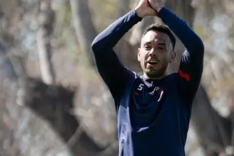 Nery Domínguez se despidió de San Lorenzo
